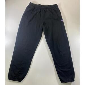 Champion Black Elastic Waist Sweatpants